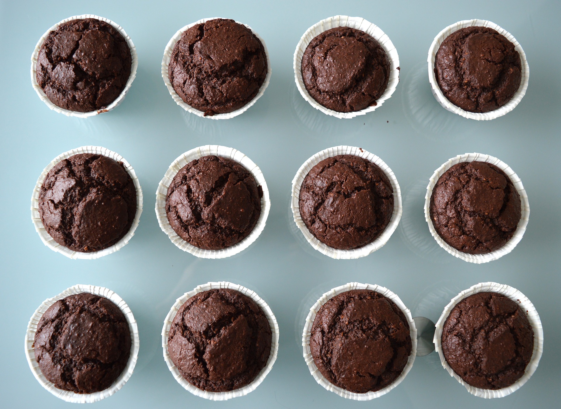 Muffins de chocolate