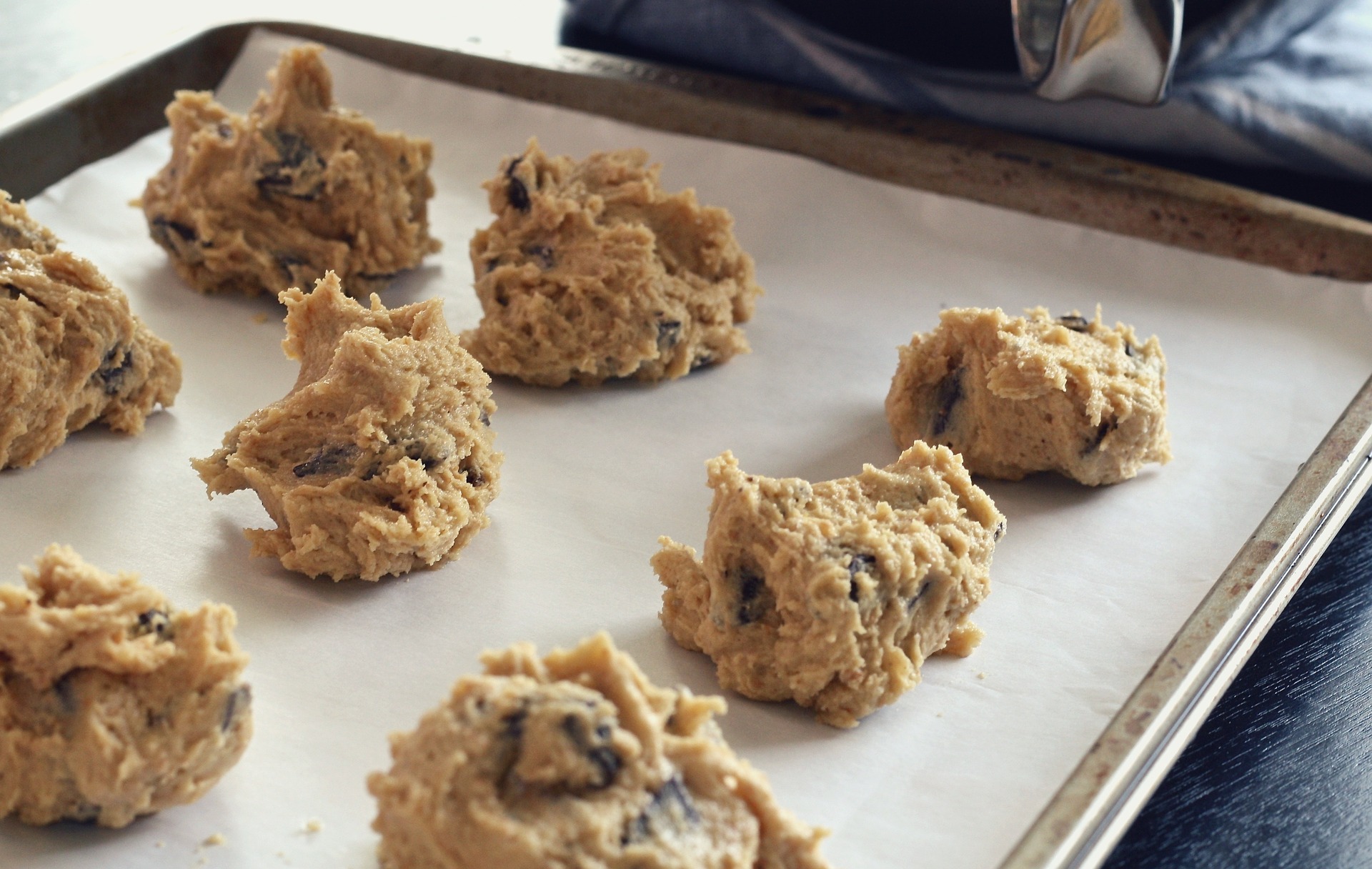 Cookies de avena con chocolate